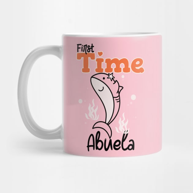 First Time Abuela by Pixels, Prints & Patterns